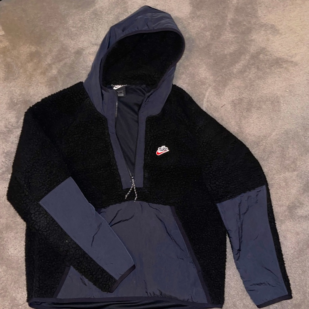 Nike Sherpa/Nylon Anorak